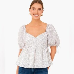 Tuckernuck Hyacinth House Lavender Society Blouse